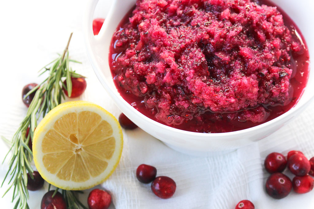 Cranberry Relish via RDelicious Kitchen @RD_kitchen