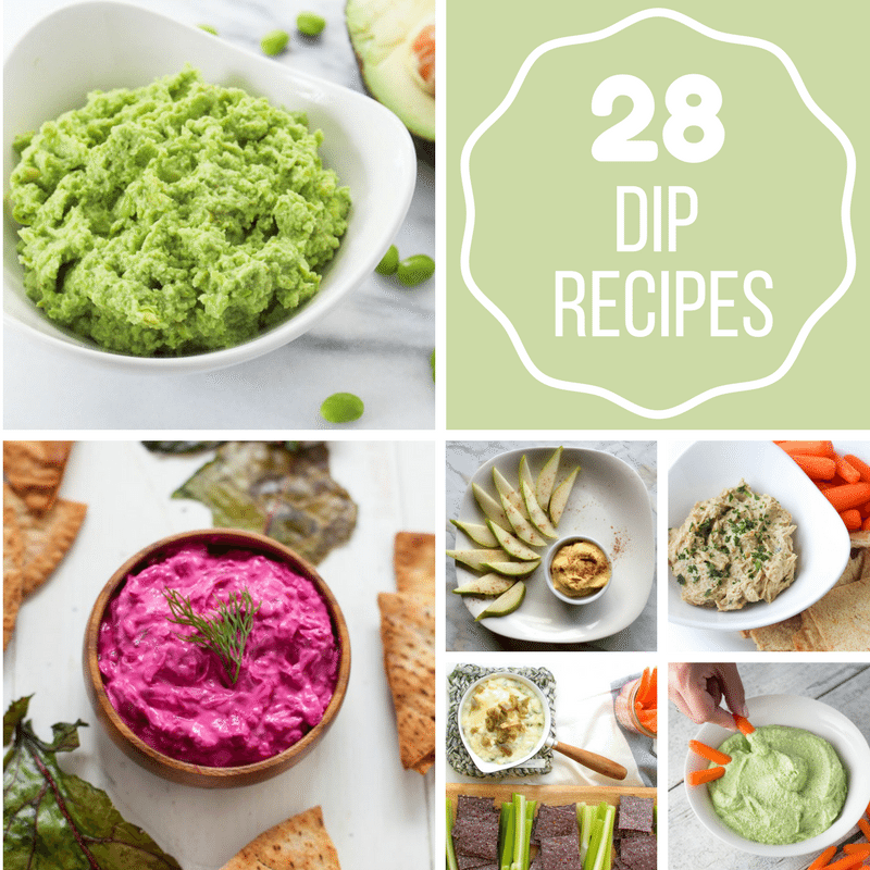 28 Dip Recipes via RDelicious Kitchen @ RD_Kitchen